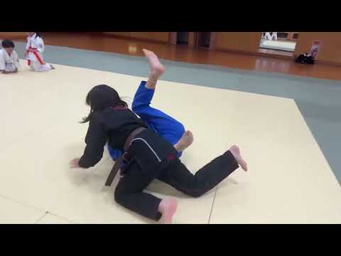 挑戦女子柔術スパーリング