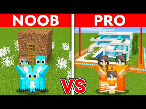 Ultimate Security House Build: NOOB vs PRO