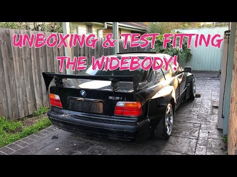 EP3: UNBOXING & FITTING THE WIDE BODY!