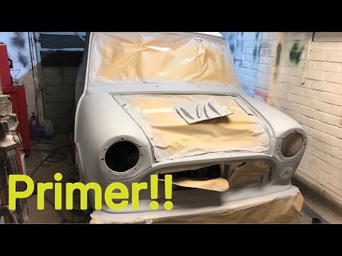 1964 Mk1 Mini Restoration S2 Ep235 - Primer