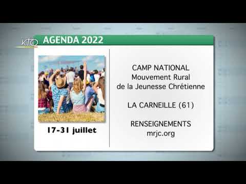 Agenda du 27 juin 2022
