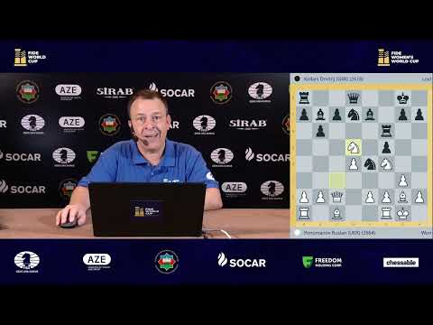 THE SHORTEST GAME OF THE ROUND | Ponomariov - Kollars | FIDE World Cup, Round 2