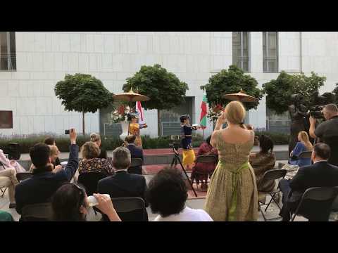 Lançamento do livro “Arte da Diplomacia” e recepção de despedida, Galeria Nacional Kvadrat 500, Parte 2