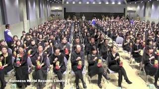 Matryomin ensemble set the world record for the 