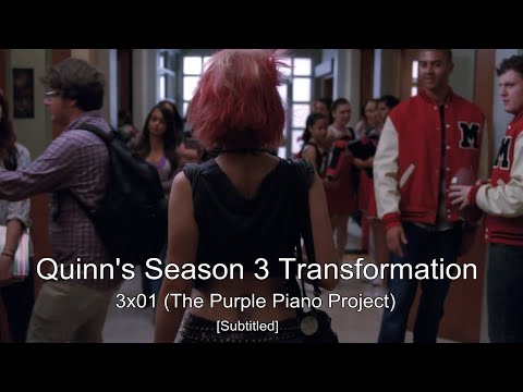 GLEE- New Quinn and the skanks | The Purple Piano Project [Subtitled] HD