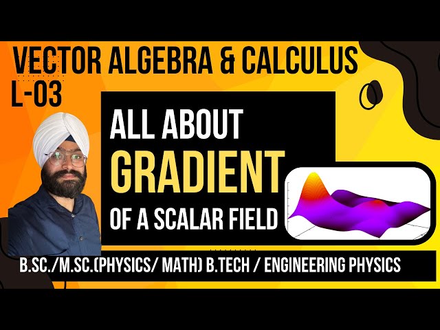 Understanding the Gradient of a Scalar Field in Vector Calculus | Magica
