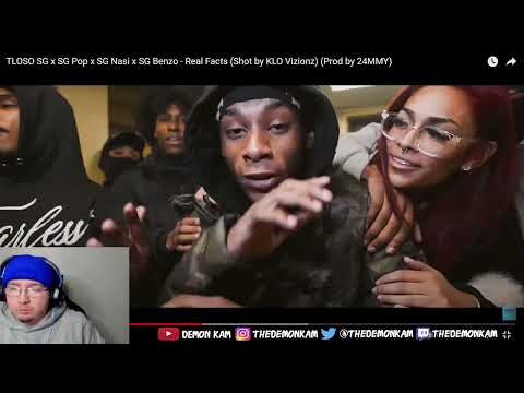 Demon Kam Reacts to TLOSO SG x SG Pop x SG Nasi x SG Benzo - Real Facts (Shot by KLO Vizionz)