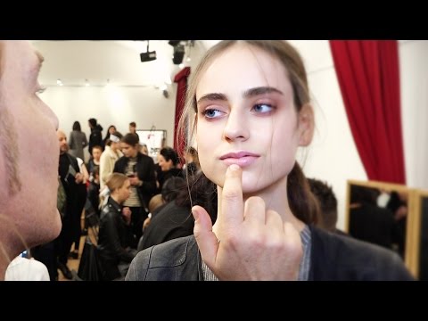 Blanka Nagy interview at the Blugirl show in Milan
