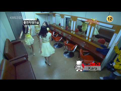 090320 KBS Music Bank KARA Waiting Room