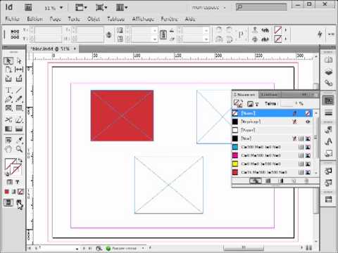 comment colorier sur indesign