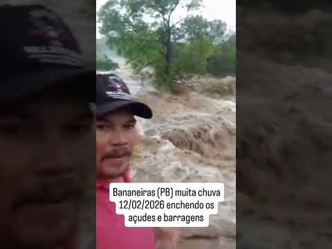 chuva aqui na Paraíba com essa benção. Essa é a região do Brejo Paraibano.#chuva