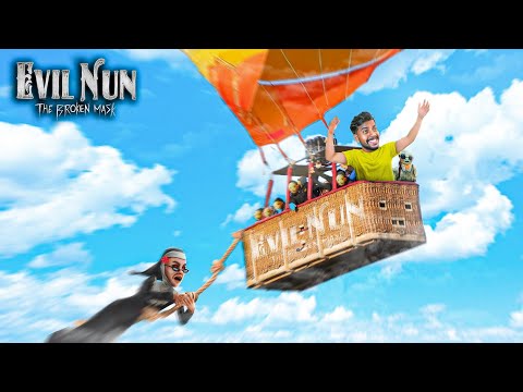 EPIC BALLOON ESCAPE FROM EVIL NUN'S HORROR SCHOOL 🥵!! Evil Nun The Broken Mask