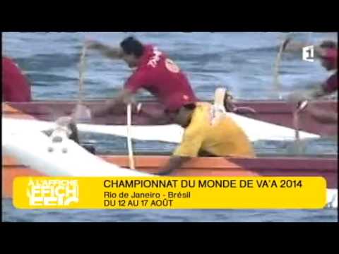 Championnats du monde de va'a 2014 du 12 au 17 août à Rio de Janeiro - A suivre sur Polynésie 1ère !