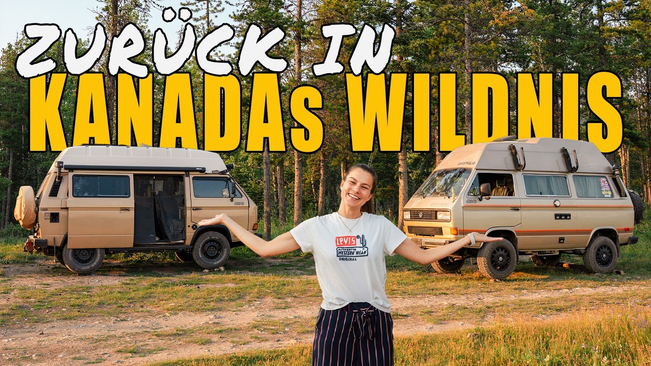 Endlich wieder unterwegs! Ein epischer Campspot & eine böse Überraschung | Wir verlassen Calgary #64