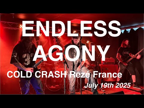ENDLESS AGONY – Full Live Concert 4K @ Cold Crash, Rezé, France – July 19th, 2025