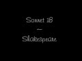 Shakespeare Sonnet 18 - Rap 