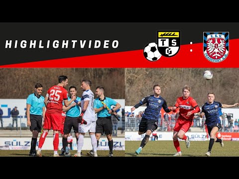 TSG Balingen - FSV Frankfurt Highlights 19.03.2022