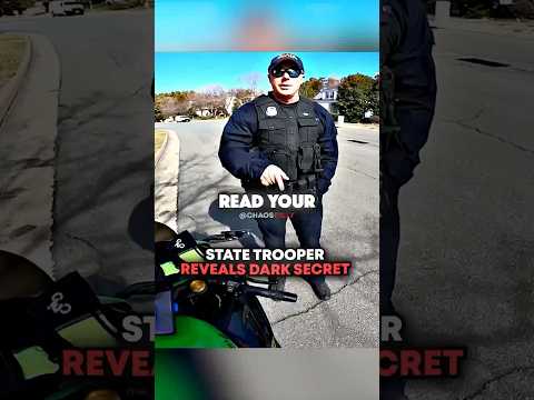 State Trooper REVEALS Dark Secret 😳