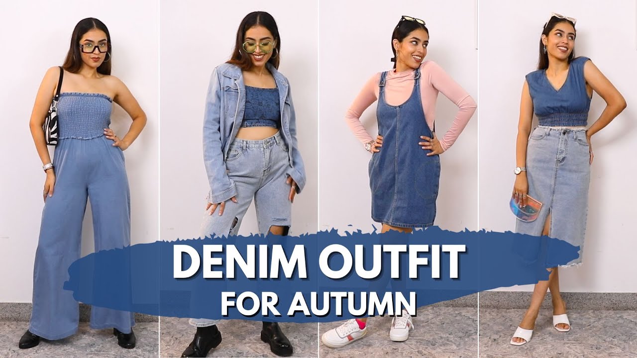 This Autumn Give Yourself A Denim Cool Look
