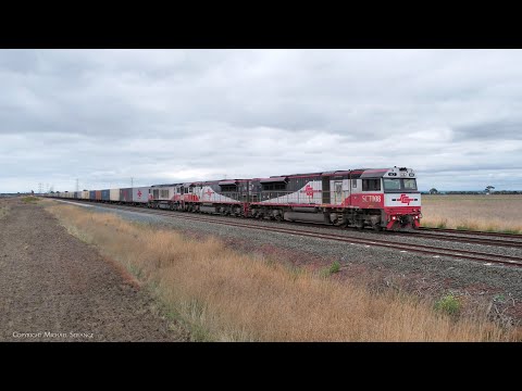 3PM9 SCT Freight Train With Boxcars, Containers & Steel Wagons (21/4/2023) - PoathTV Railway Videos