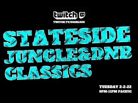 6Blocc live on TwitchTV - Stateside Jungle and DNB Classics PART 2