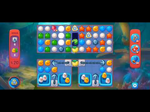 Fishdom Hard Level 10359 ( with Double Lightning Boosters) @choraelmin