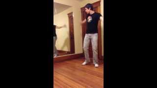 Mike Solo Blues Dancing to Don't Whisper