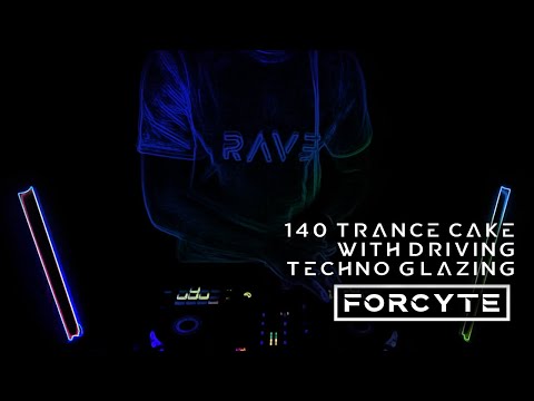 [140 BPM Trance Cake with Driving Techno Glazing] mixed by Forcyte June 2023 [4K]