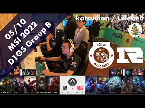 IW(Serin ルブラン) VS RNG(Xiaohu アーリ) D1G5 Group B ハイライト - MSI 2022 Group Stage by YAMA