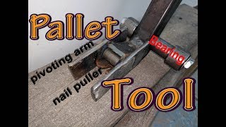 Pallet pry bar for removing pallet boards for your diy project