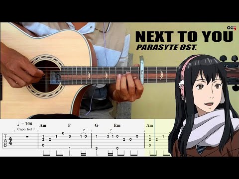 (Parasyte Ost.) Next to You - FIngerstyle Guitar + TAB