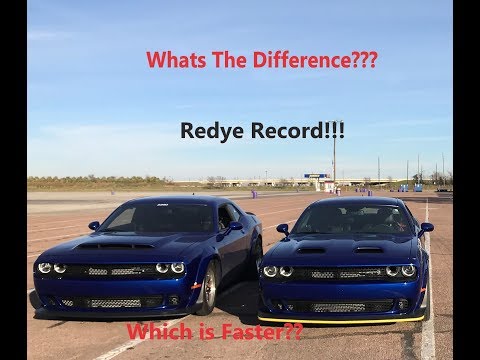 Demon VS redeye Drag strip comparison