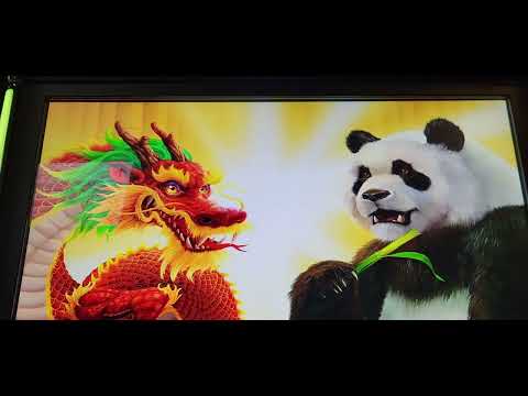 DRAGON VS PANDA  RARE 88 FREE GAMES MAX BET $8.80