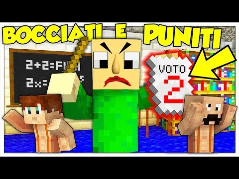 NON AFFRONTARE MAI LE 5 SFIDE DI BALDI! - Minecraft ITA