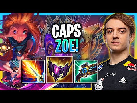 CAPS IS A BEAST WITH ZOE! | G2 Caps Plays Zoe Mid vs Karma!  Season 2024