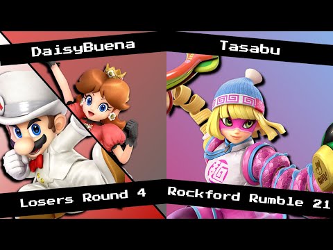 Losers Top 8 - DaisyBuena (Mario/Daisy) vs Tasabu (Min Min) Rockford Rumble 21