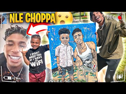 Surprised My Son W/ His Favorite Artist NLE CHOPPA !!!