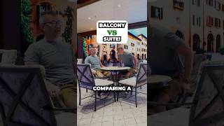 Is a Balcony or Suite Better on Carnival Firenze? #fallintoshorts