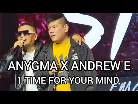 ANYGMA & ANDREW E  LIVE PERFORM 1 TIME FOR YOUR MIND CONCERT 2024