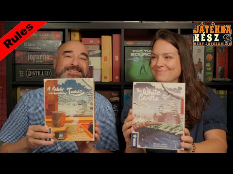 A Fehér Várkastély + Teaház Expansion | Szabálymagyarázat és játéktanítás Péterrel és Katival - Játékra kész / Play Right Away