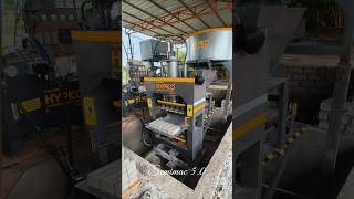 Low Cost Fly Ash Brick Making Machine || Heavy machinery || HYPKO #machine #cementbricks
