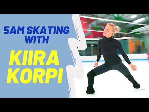 Ice Skating With Kiira Korpi At 5 AM