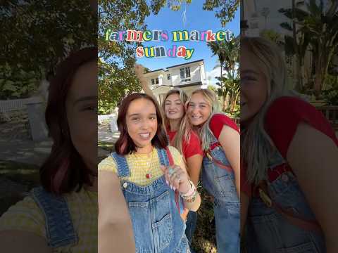 🪴🌷💛 @kenzieyolles @Luca_bond #vlog #dayinmylife #farmersmarket #dayinmylifevlog #bestfriends #yay
