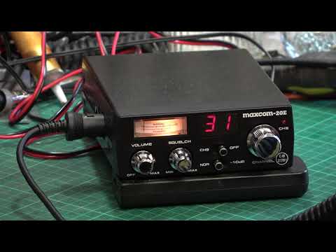 Maxcom 20E UK CB27/81 CB radio (mobile) - On The Air Test