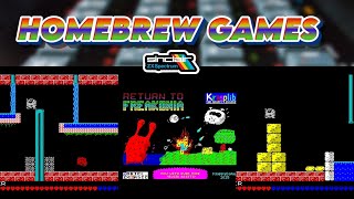 Return to Freakonia - New ZX Spectrum Game 2025