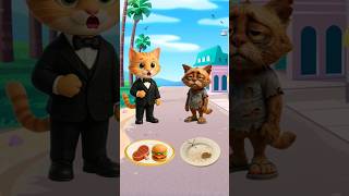 Download lagu Let's help that cute cat, it doesn't get proper food #shorts #cartoon #usa mp3