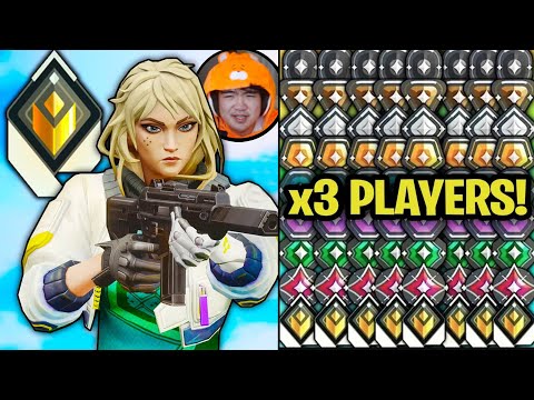 Radiant Deadlock VS 3 of Every Rank, until he loses