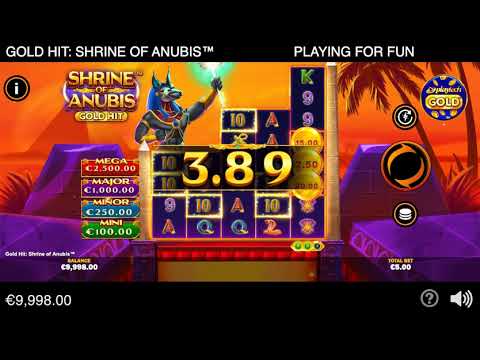 Gold Hit: Shrine of Anubis – Video Gameplay