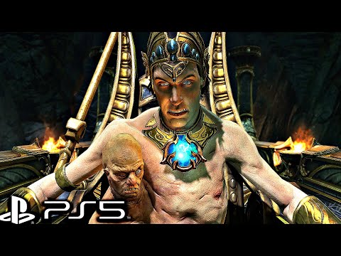 God of War Ascension (PS5) - Pollux and Castor Boss Fight (4K 60FPS)