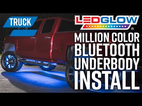 Installation | LEDGlow Million Color LED Bluetooth Underglow Lights for Trucks
